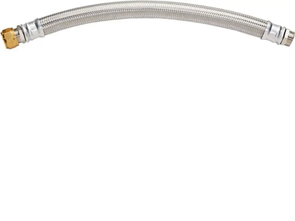 Druckschlauch SD 40-0.8 G von Stiebel Eltron, flexibel, mit Messinganschluss.